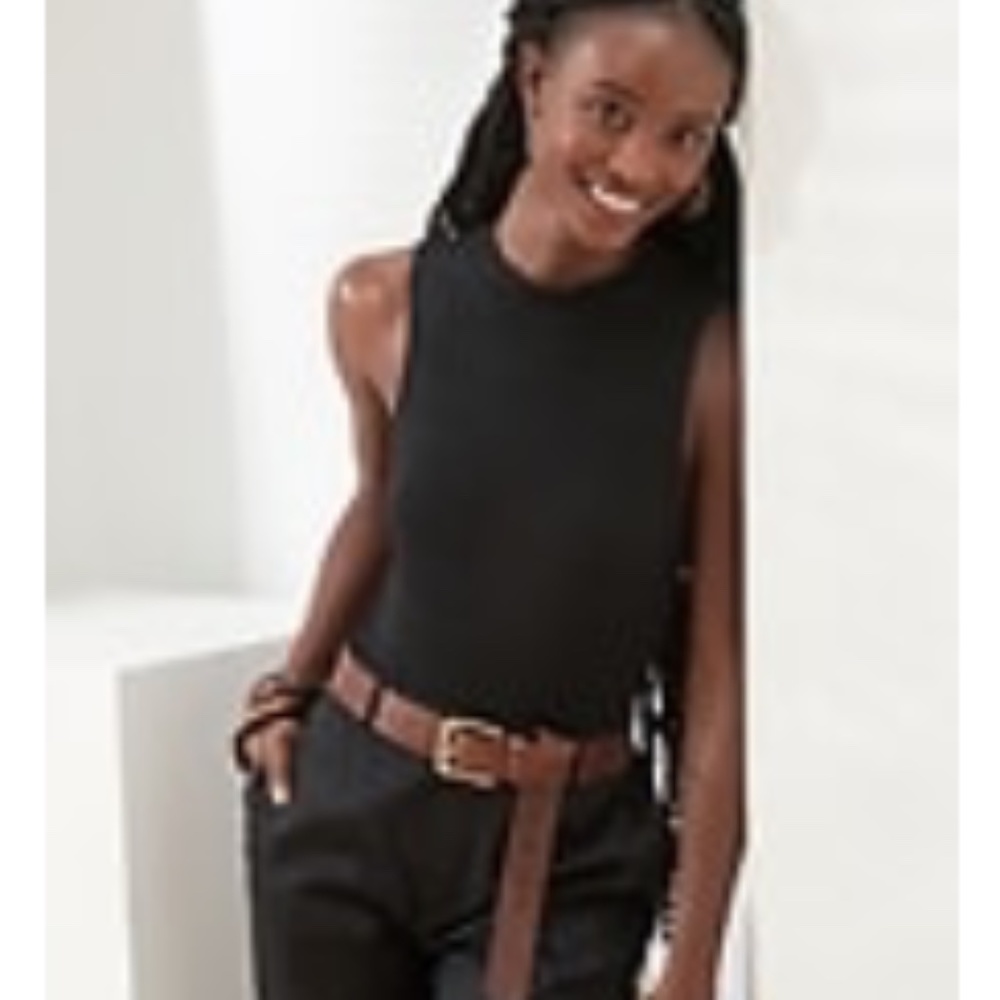 Banana Republic Women's mock neck sleeveless body suit NWT